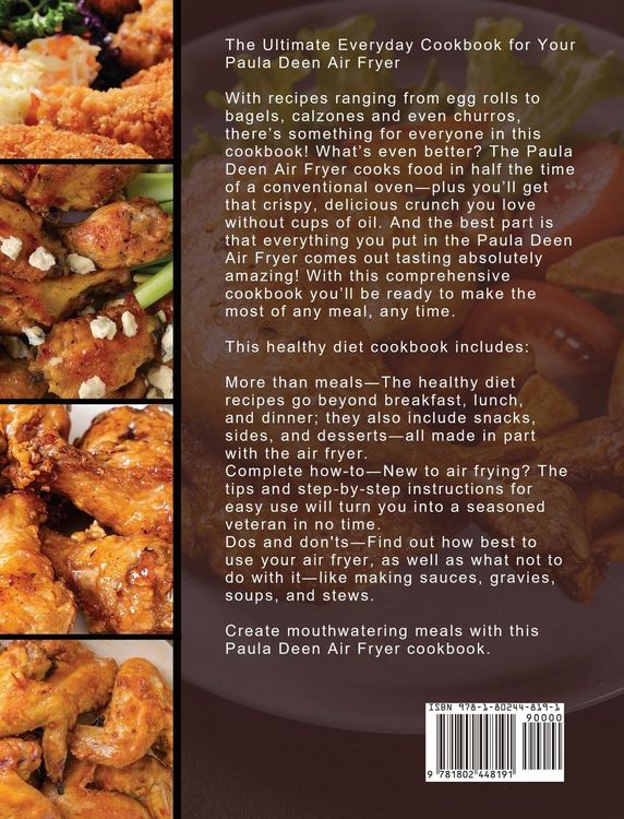 Produktbild: The Effortless Paula Deen Air Fryer Cookbook
