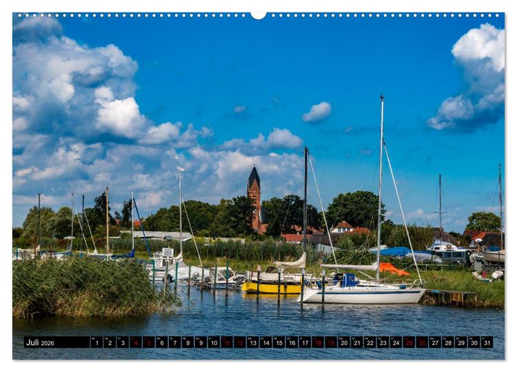 Produktbild: Hansestadt Greifswald (Wandkalender 2026 DIN A2 quer), CALVENDO Monatskalender