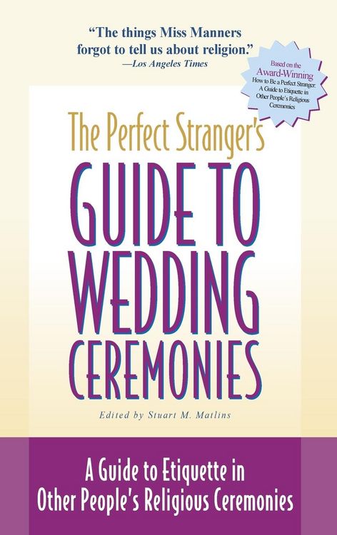 Produktbild: The Perfect Stranger's Guide to Wedding Ceremonies