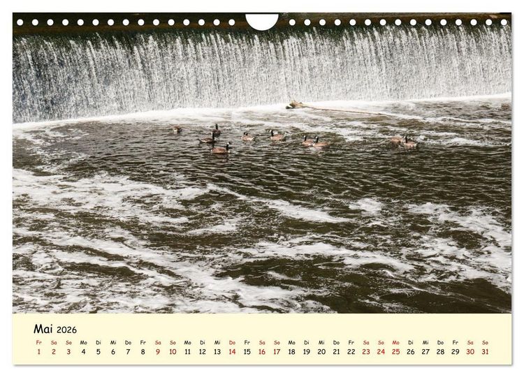 Produktbild: M&uuml;ngstener Br&uuml;cke - Landschaft rund um Solingen (Wandkalender 2026 DIN A4 quer), CALVENDO Monatskalender