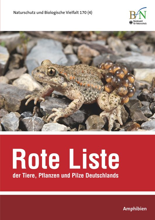 Produktbild: NaBiV Heft 170/4 Rote Liste der Tiere, Pflanzen und Pilze Deutschlands - Amphibien