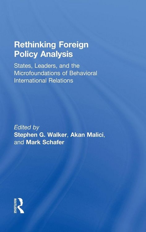 Produktbild: Rethinking Foreign Policy Analysis
