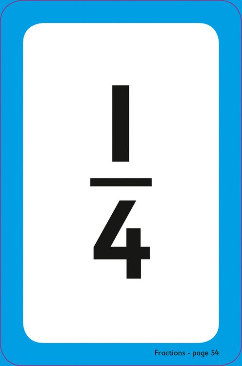 Produktbild: Collins Easy Learning Ks1 - Fractions Flashcards