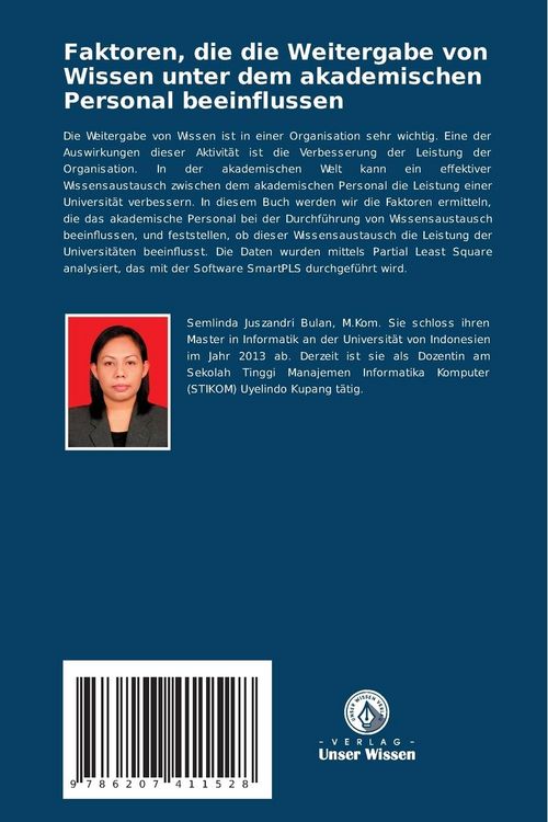 Produktbild: Faktoren, die die Weitergabe von Wissen unter dem akademischen Personal beeinflussen