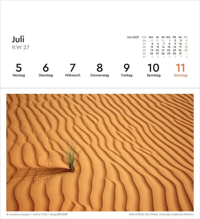 Produktbild: Strukturen - KUNTH Postkartenkalender 2027