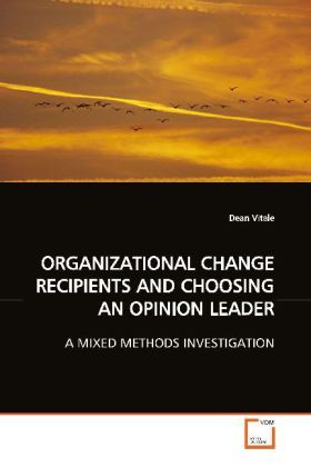 Produktbild: Vitale, D: Organizational Change Recipients and Choosing Ano