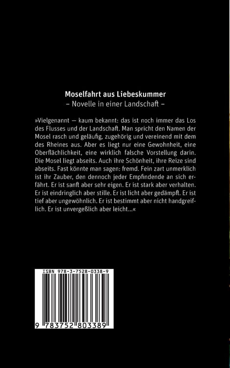 Produktbild: Moselfahrt aus Liebeskummer