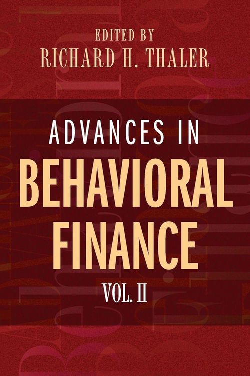 Produktbild: Advances in Behavioral Finance, Volume II