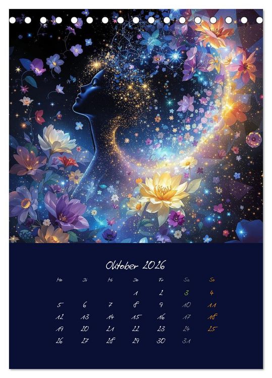 Produktbild: Ikebana des Lichts (Tischkalender 2026 DIN A5 hoch), CALVENDO Monatskalender