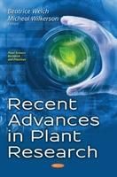 Produktbild: WELCH, B: Recent Advances in Plant Research
