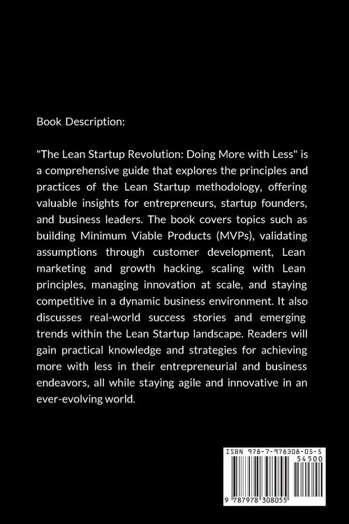 Produktbild: The Lean Startup Revolution