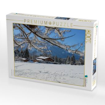 Produktbild: CALVENDO Puzzle Frohe Weihnachten | 1000 Teile Lege-Gr&ouml;&szlig;e 64x48cm Foto-Puzzle f&uuml;r gl&uuml;ckliche Stunden