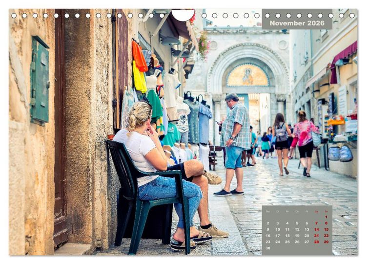 Produktbild: POREC in Magie getaucht! (Wandkalender 2026 DIN A4 quer), CALVENDO Monatskalender