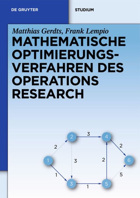 Produktbild: Mathematische Optimierungsverfahren des Operations Research