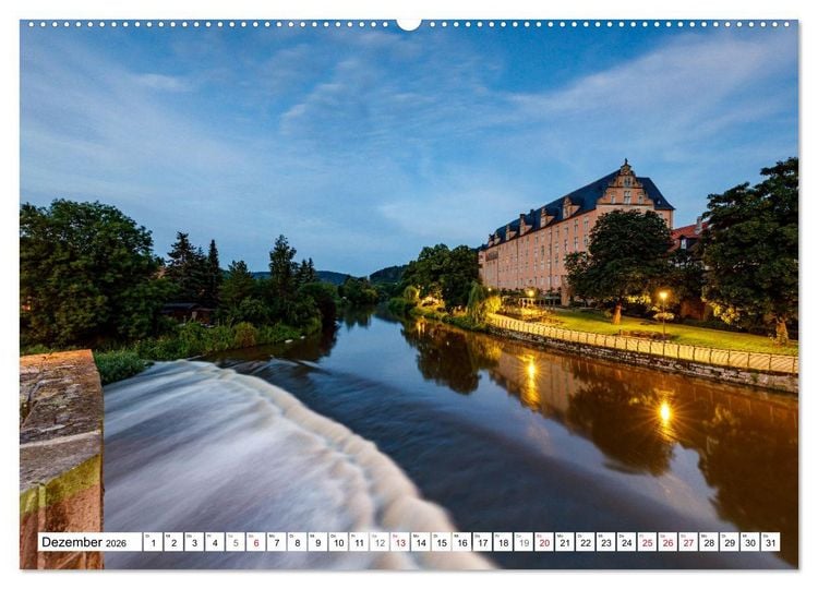 Produktbild: Unterwegs im Werratal (Wandkalender 2026 DIN A2 quer), CALVENDO Monatskalender