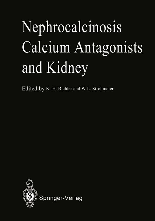 Produktbild: Nephrocalcinosis Calcium Antagonists and Kidney