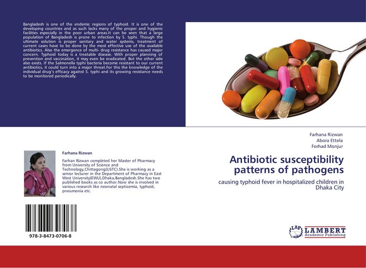 Produktbild: Antibiotic susceptibility patterns of pathogens