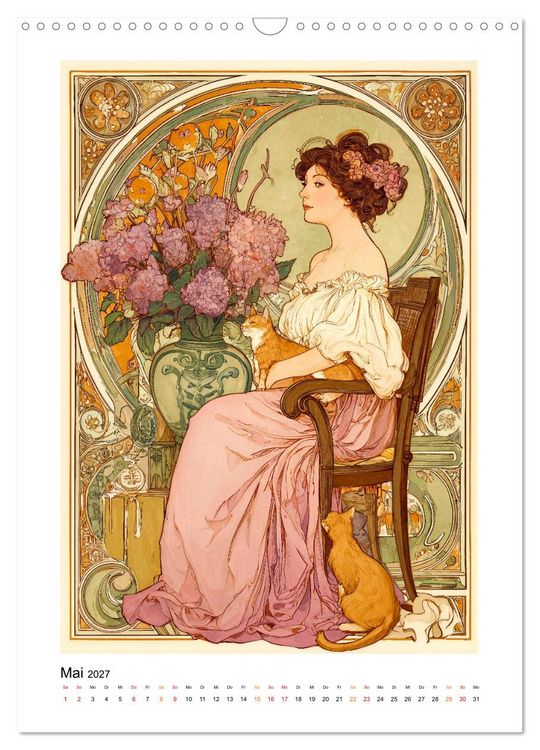 Produktbild: Jugendstil - Die Kunst der Belle &Eacute;poque (Wandkalender 2027 DIN A3 hoch), CALVENDO Monatskalender