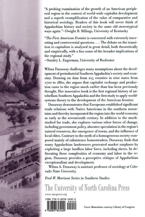 Produktbild: The First American Frontier