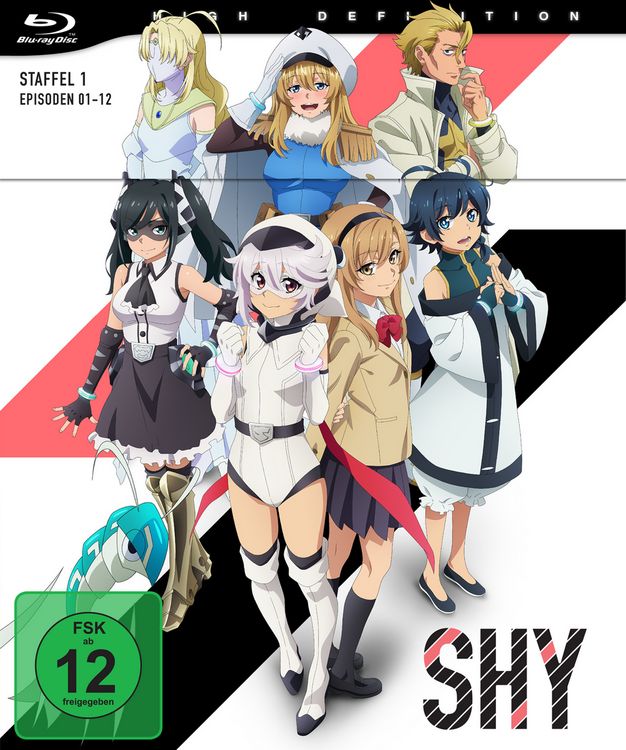 Produktbild: SHY - Staffel 1 - Gesamtausgabe + Leseprobe - Special Edition [2 BRs]