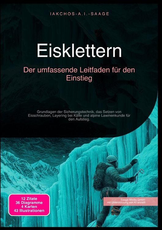 Produktbild: Eisklettern: Der umfassende Leitfaden f&uuml;r den Einstieg
