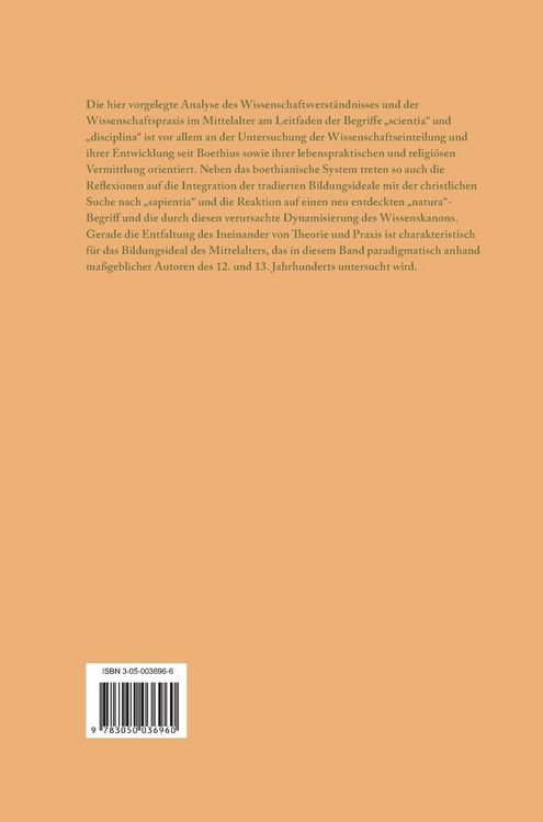 Produktbild: "Scientia" und "disciplina"