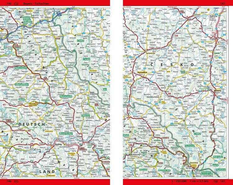 Produktbild: ADAC Kompaktatlas 2027/2028 Deutschland 1:250.000