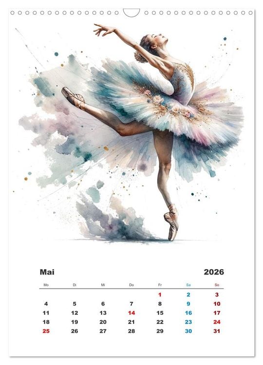 Produktbild: Tanz aus der Stille (Wandkalender 2026 DIN A3 hoch), CALVENDO Monatskalender