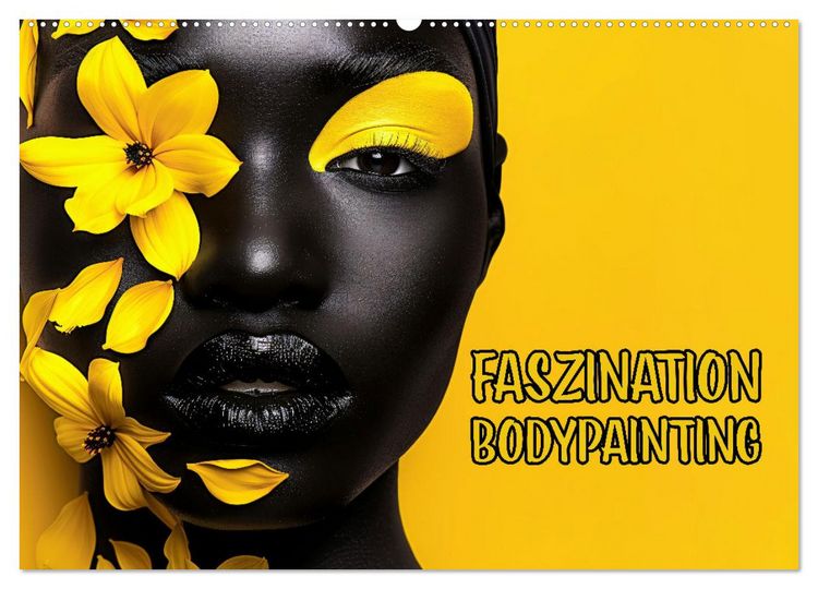 Produktbild: Faszination Bodypainting (Wandkalender 2026 DIN A2 quer), CALVENDO Monatskalender