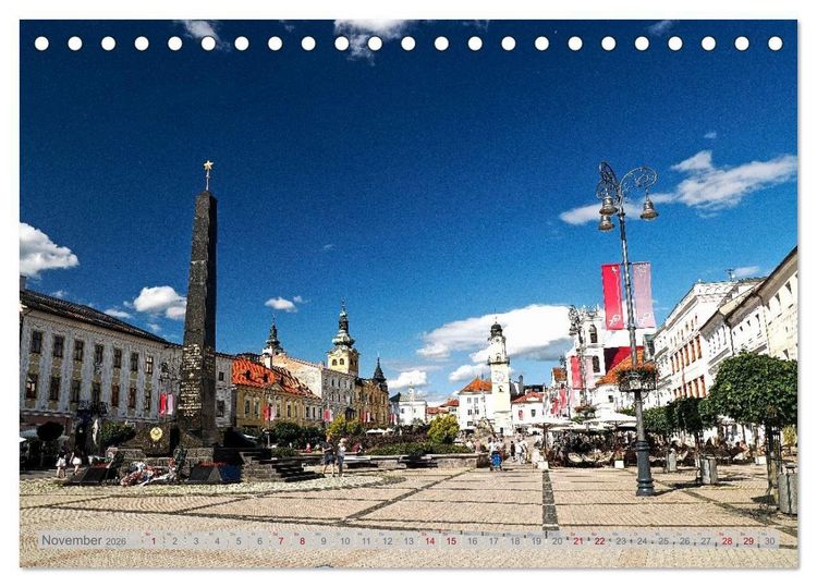 Produktbild: Streifz&uuml;ge durch die mittlere Slowakei (Tischkalender 2026 DIN A5 quer), CALVENDO Monatskalender