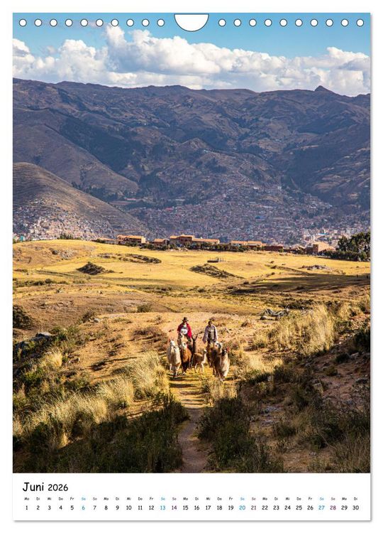 Produktbild: Peru in S&uuml;damerika (Wandkalender 2026 DIN A4 hoch), CALVENDO Monatskalender