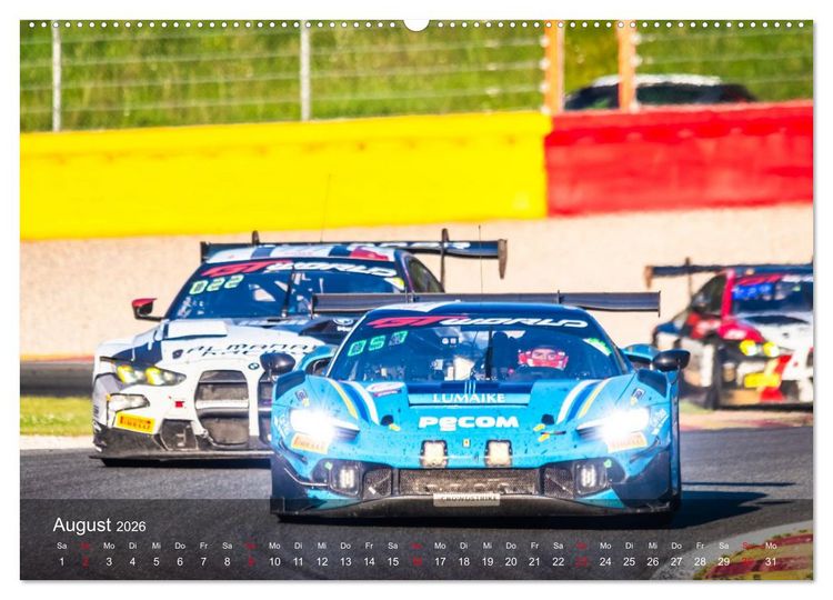Produktbild: Motorsport aus Maranello (Wandkalender 2026 DIN A2 quer), CALVENDO Monatskalender