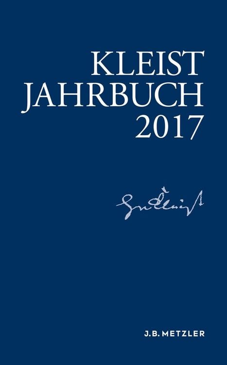 Produktbild: Kleist-Jahrbuch 2017