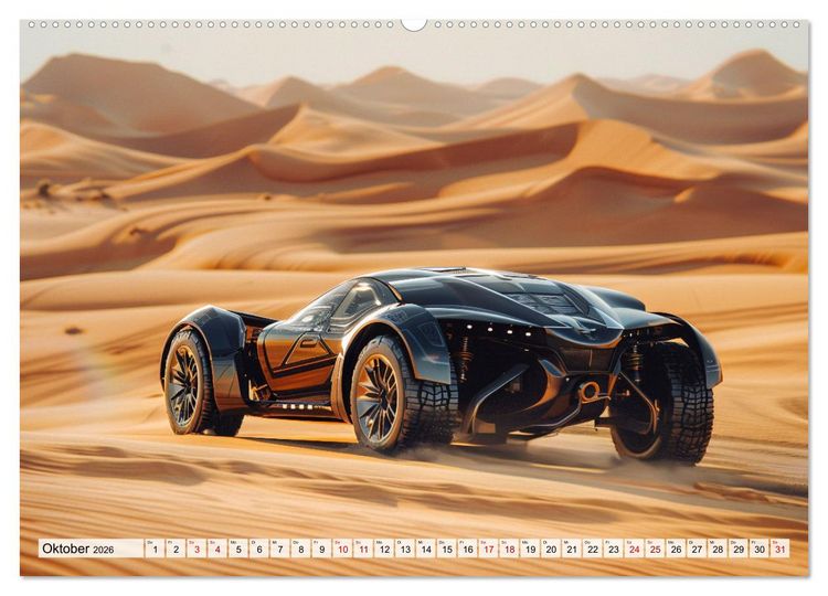 Produktbild: Future Rides (hochwertiger Premium Wandkalender 2026 DIN A2 quer), Kunstdruck in Hochglanz