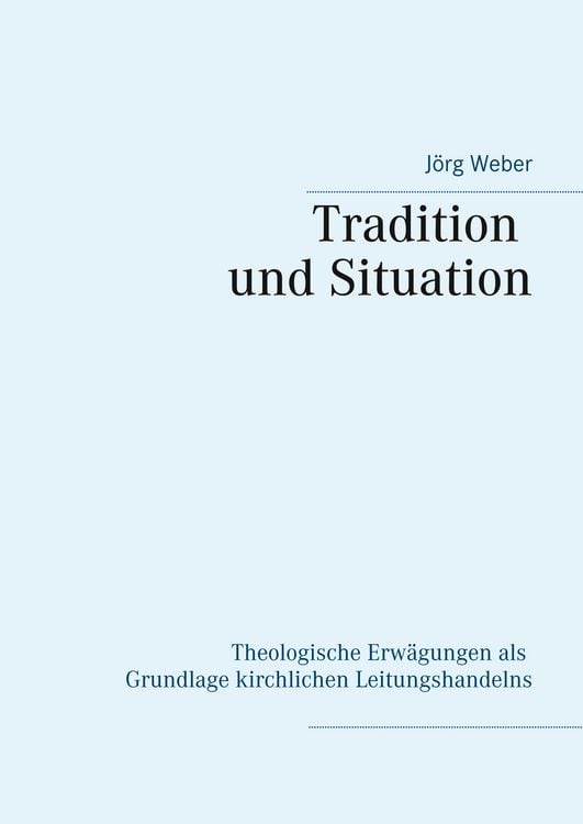 Produktbild: Tradition und Situation