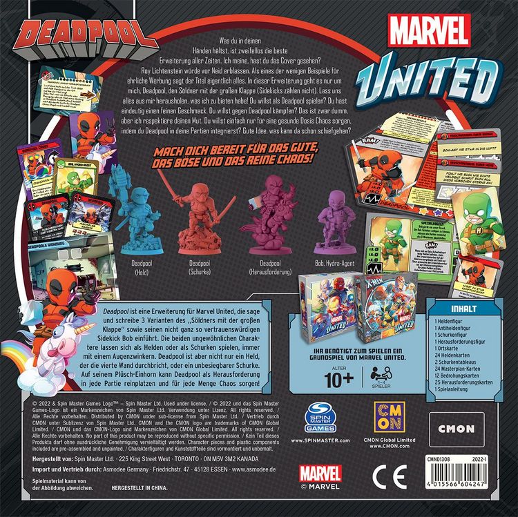 Produktbild: Marvel United: Deadpool