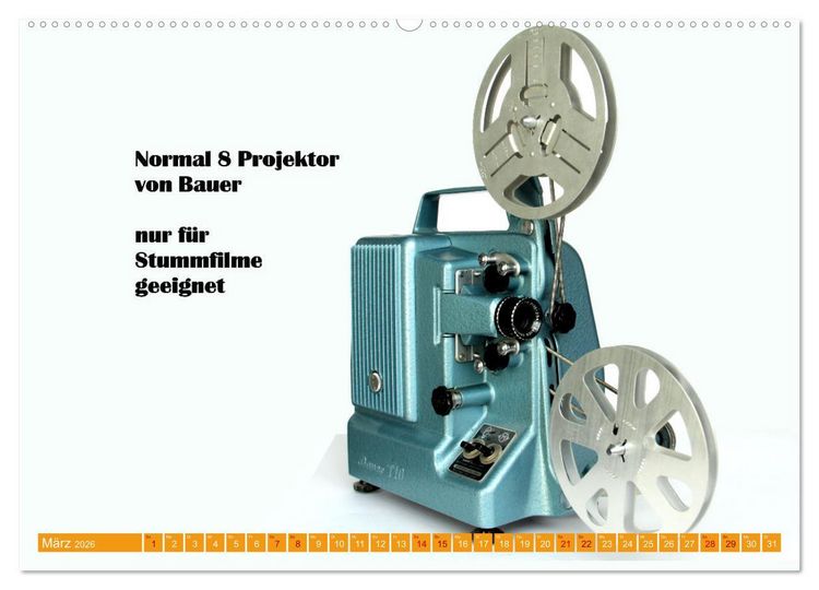 Produktbild: Alle Macht f&uuml;r Super Acht (Wandkalender 2026 DIN A2 quer), CALVENDO Monatskalender