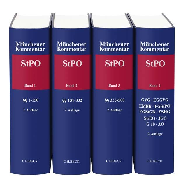 Produktbild: M&uuml;nchener Kommentar zur Strafprozessordnung Gesamtwerk. StPO