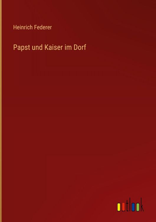 Produktbild: Papst und Kaiser im Dorf