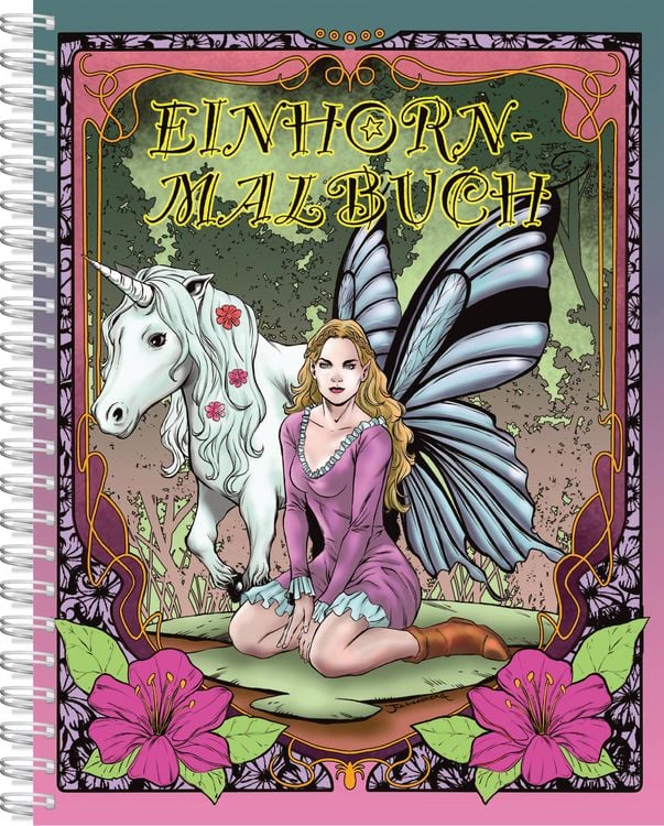 Produktbild: Einhorn-Malbuch