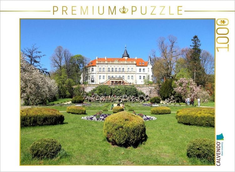 Produktbild: CALVENDO Puzzle Schloss Wiesenburg in Wiesenburg/Mark | 1000 Teile Lege-Gr&ouml;&szlig;e 64x48cm Foto-Puzzle f&uuml;r gl&uuml;ckliche Stunden