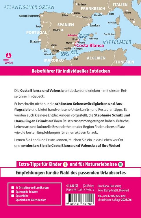 Produktbild: Reise Know-How Reisef&uuml;hrer Costa Blanca mit Valencia