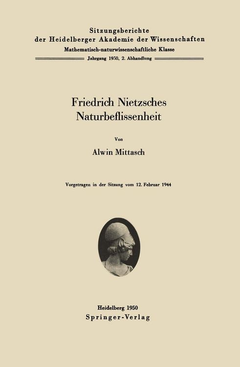 Produktbild: Friedrich Nietzsches Naturbeflissenheit