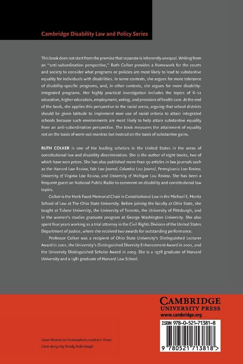 Produktbild: When is Separate Unequal?