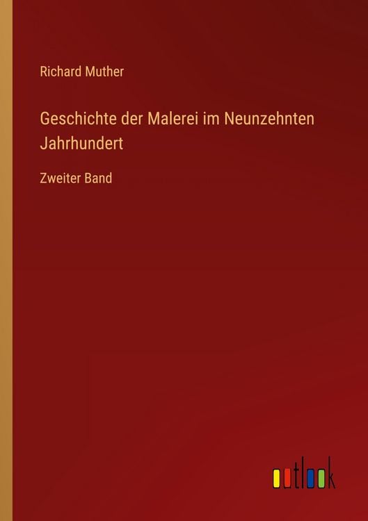 Produktbild: Geschichte der Malerei im Neunzehnten Jahrhundert