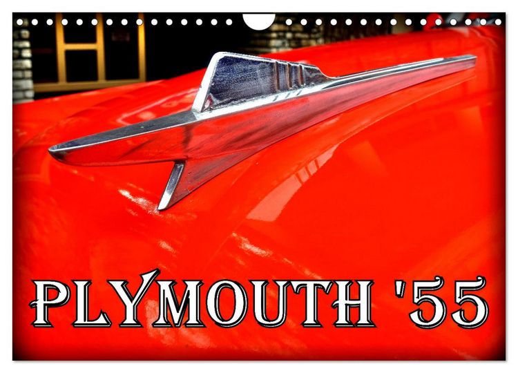 Produktbild: PLYMOUTH '55 (Wandkalender 2026 DIN A4 quer), CALVENDO Monatskalender