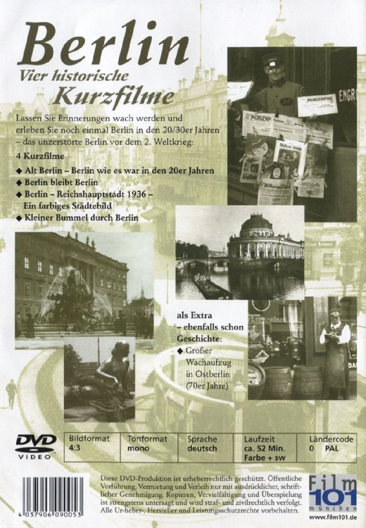 Produktbild: Berlin - Vier historische Kurzfilme