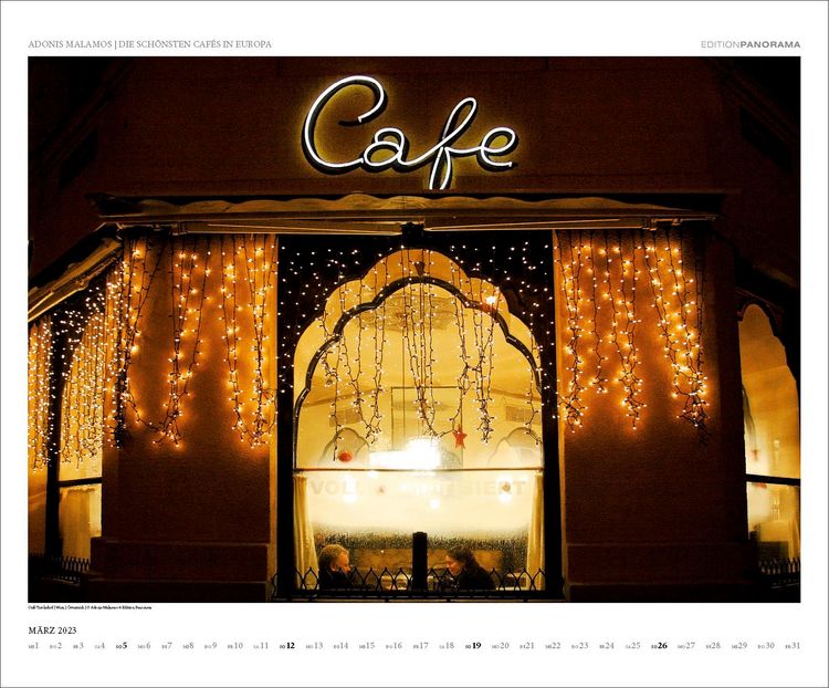 Produktbild: Die sch&ouml;nsten Caf&eacute;s in Europa 2023