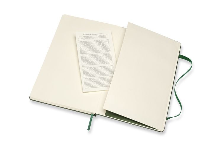 Produktbild: Moleskine Notizbuch Large/A5, Kariert, Myrtengr&uuml;n