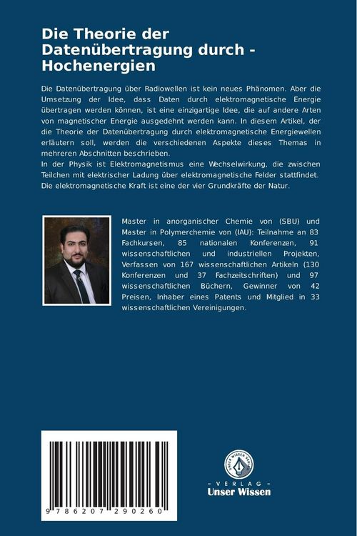 Produktbild: Die Theorie der Daten&uuml;bertragung durch -Hochenergien